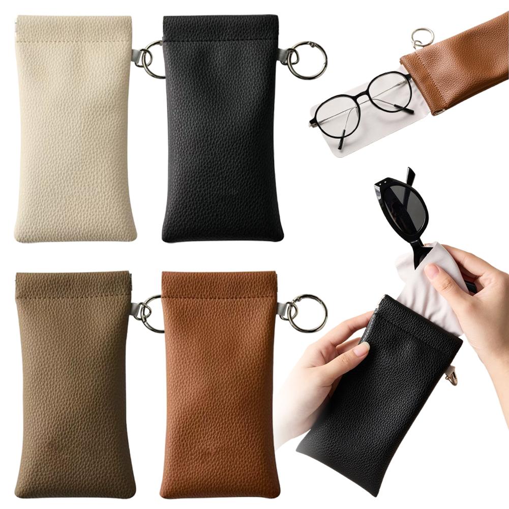 Travel Accessories Pouch For Men - 키링이 있는 선글라스 파우치 여성용 휴대용
