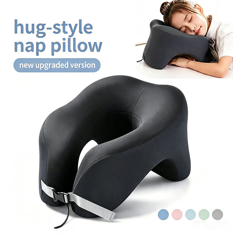 Travel Pillow Inflatable - 메모리폼 U자형 목베개 여행용 비행기 수면베개
