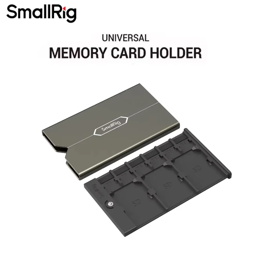 Sim Card Holder Case - SmallRig 2832 알루미늄 SD 메모리 카드