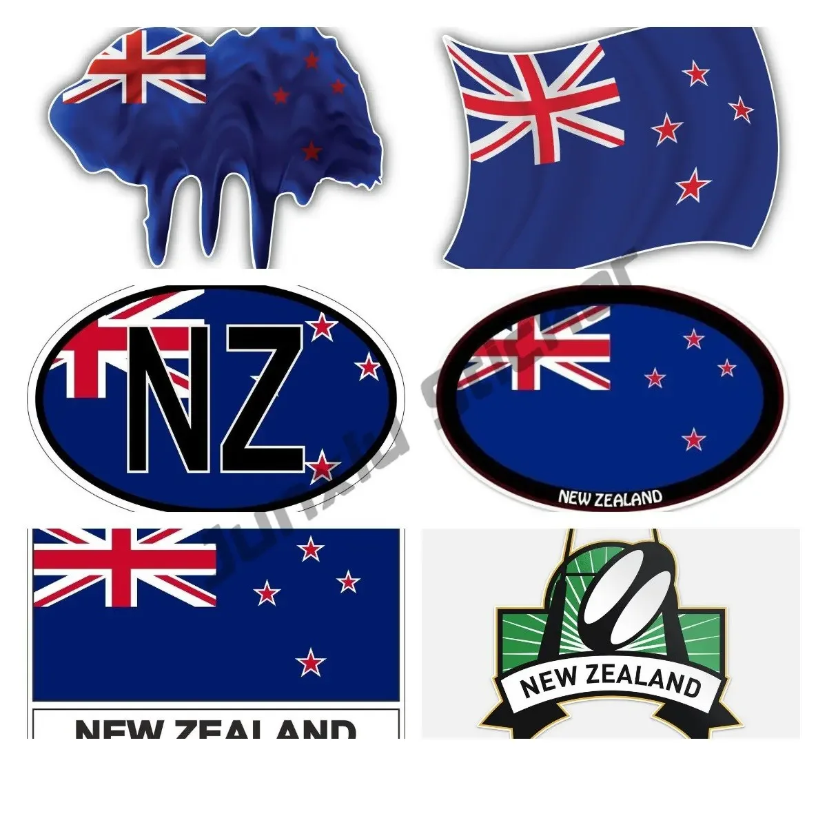 Travel Accessories New Zealand - 뉴질랜드 국기 비닐 데칼 스타일링 스티커