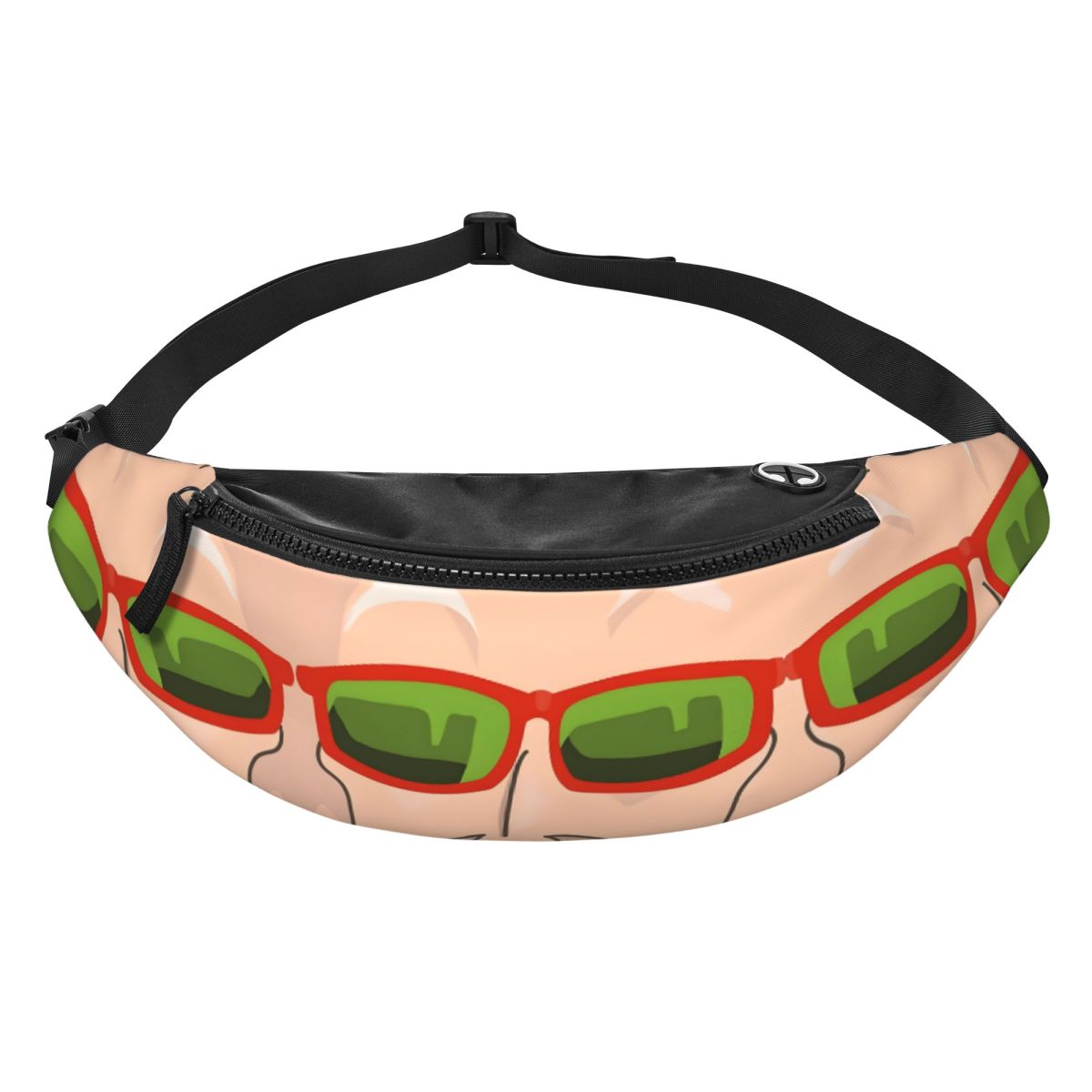 Travel Accessories Pouch For Men - 커스텀 M-Masters R-Roshis 파워풀 페이스 패니백