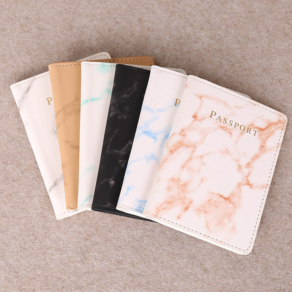 Travel Accessories Pouch For Men - Pu 가죽 대리석 스타일 패션 여성