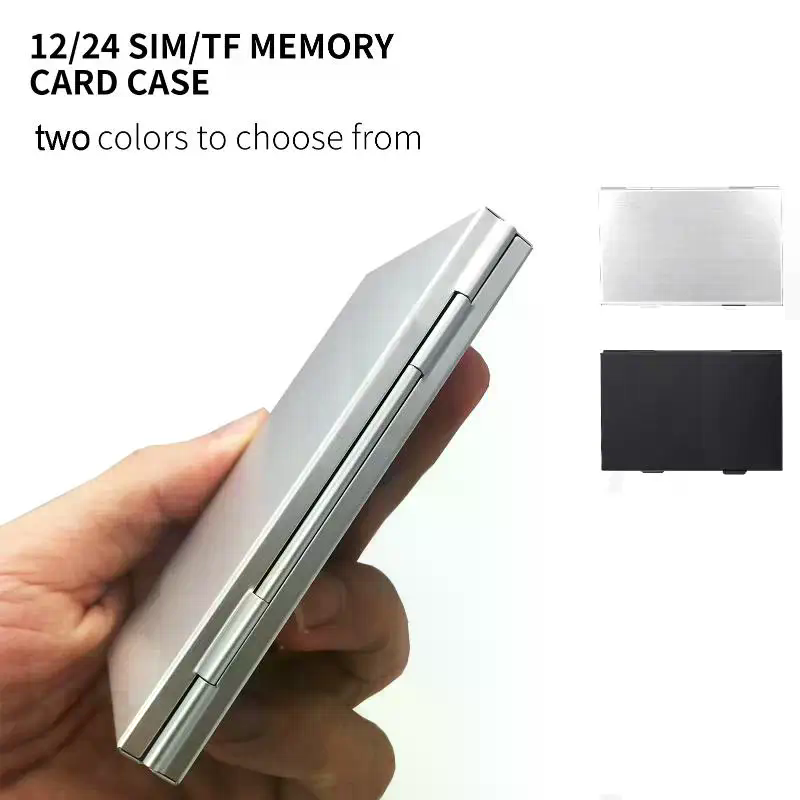 휴대용 12슬롯 나노 SIM 카드 보관함, 휴대폰 여행 - Sim Card Holder Case 리뷰 및 가격