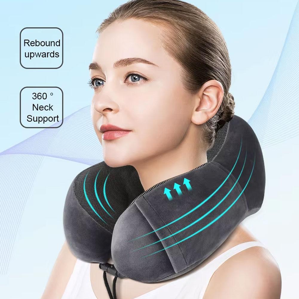 U자형 느린 반동 목베개 부드러운 여행용 동반자 낮잠  - Travel Pillow Inflatable 리뷰 및 가격
