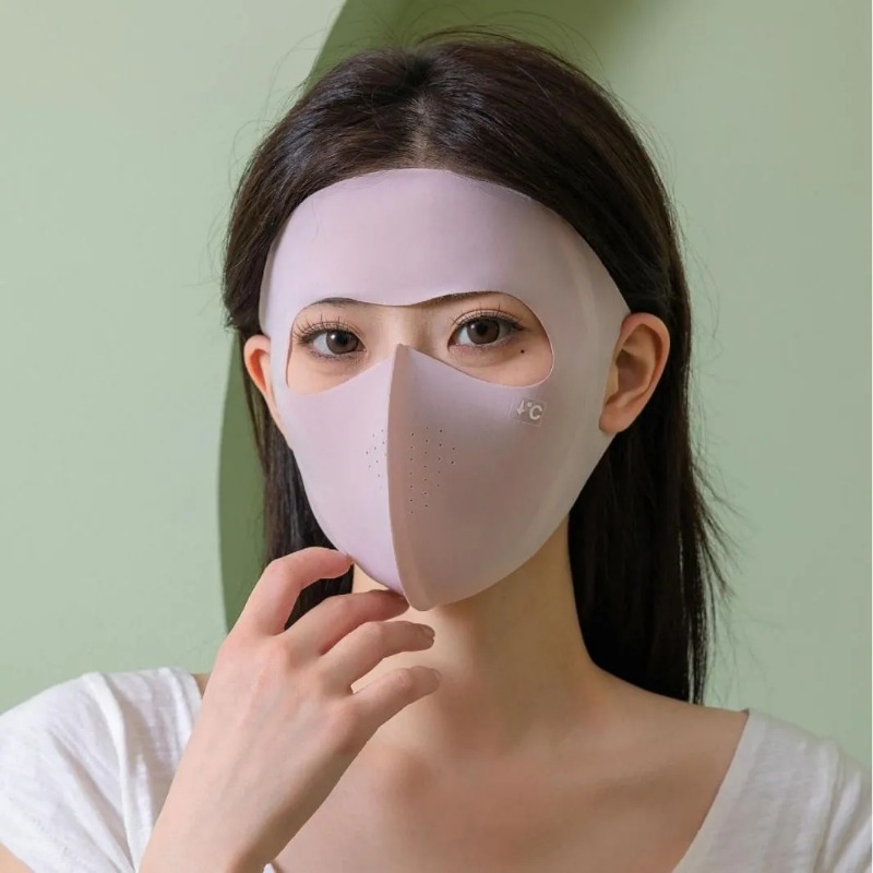 새로운 풀페이스 UV 페이스 마스크 재사용 가능한 자외 - Travel Accessories For Elderly 리뷰 및 가격