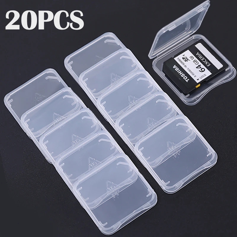 20/10/5/1PCS 투명 TF/SD 메모리 카드 보 - Sim Card Holder Case 리뷰 및 가격