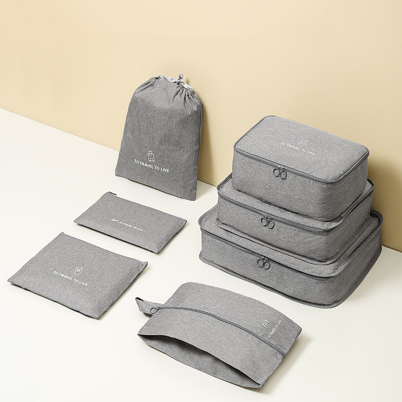남녀공용 7종 여행용 짐 정리 큐브 세트, 방수 러기지 - Travel Accessories Pouch For Men 리뷰 및 가격
