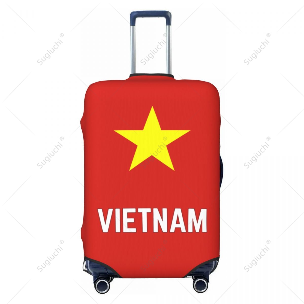 베트남 국기 수하물 커버 여행 가방 탄성 먼지 케이스  - Travel Accessories Vietnam 리뷰 및 가격