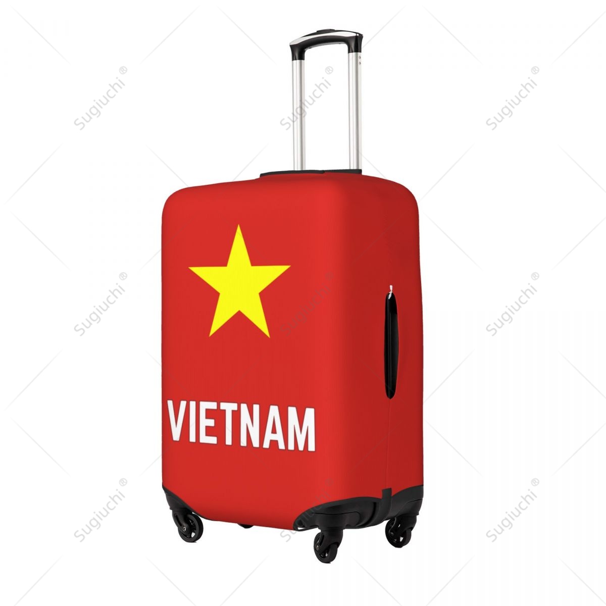 베트남 국기 수하물 커버 여행 가방 탄성 먼지 케이스  - Travel Accessories Vietnam 리뷰 및 가격