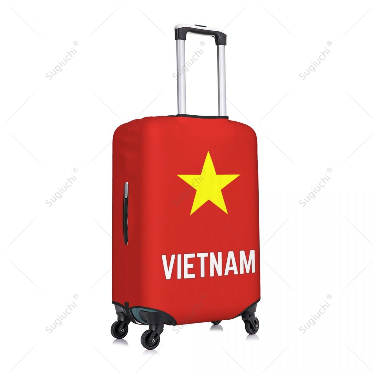 베트남 국기 수하물 커버 여행 가방 탄성 먼지 케이스  - Travel Accessories Vietnam 리뷰 및 가격