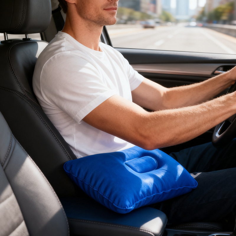 2개입 휴대용 에어베개 또는 펌프, 초경량 캠핑용 에어 - Travel Pillow Inflatable 리뷰 및 가격