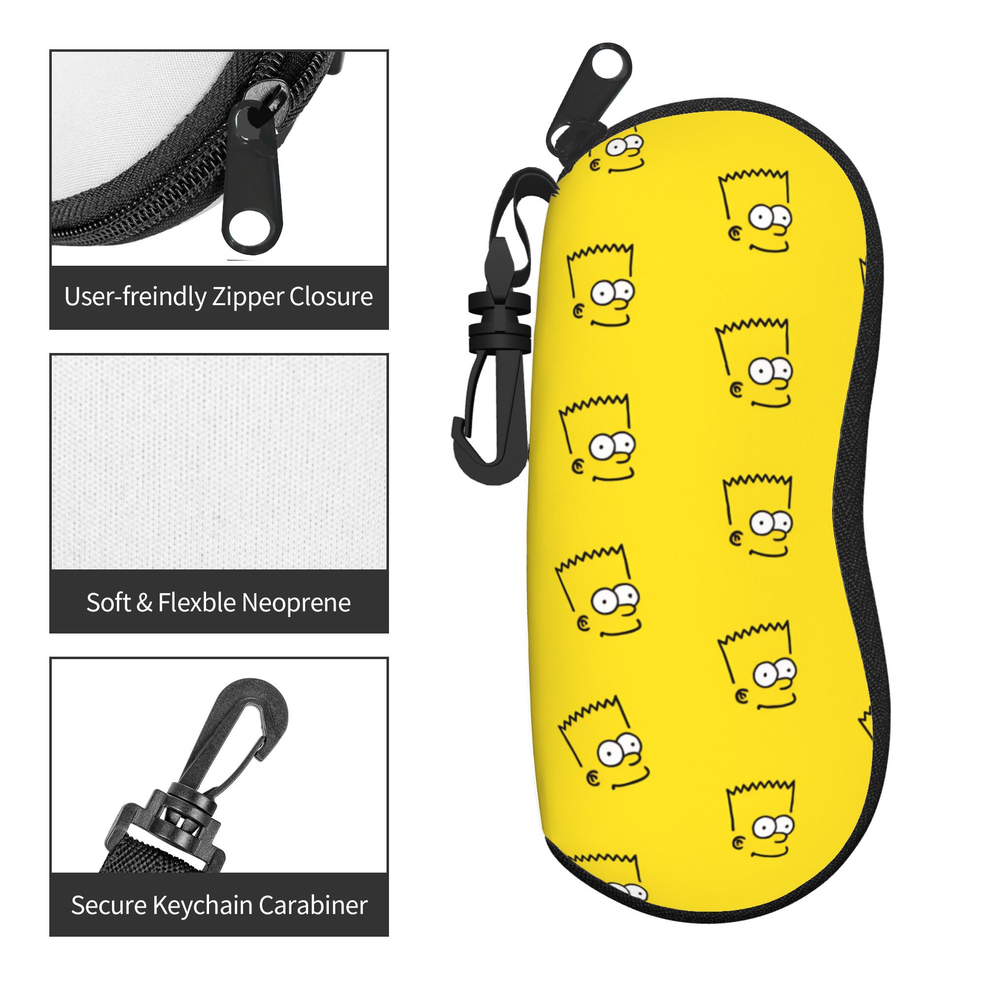 S-심슨 영화 안경 케이스 커버 남성 여성을위한 여행  - Travel Accessories Pouch For Men 리뷰 및 가격