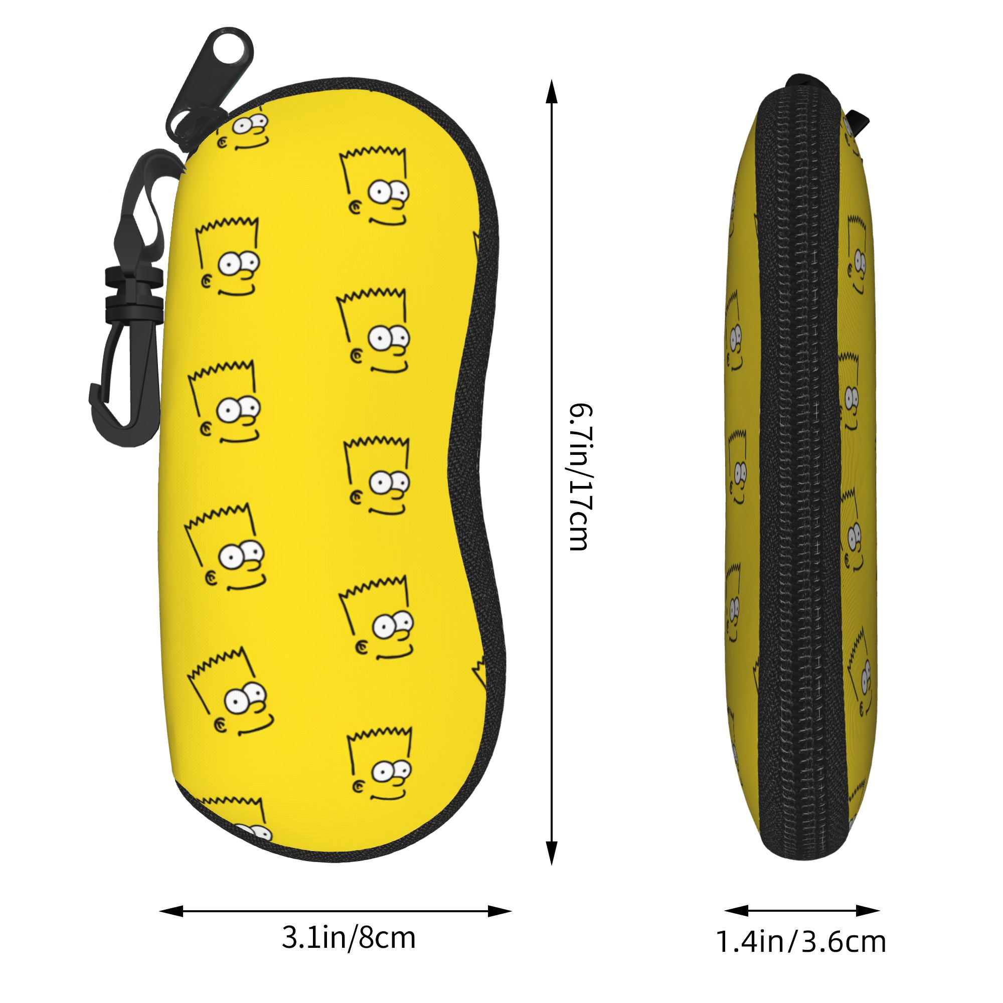 S-심슨 영화 안경 케이스 커버 남성 여성을위한 여행  - Travel Accessories Pouch For Men 리뷰 및 가격