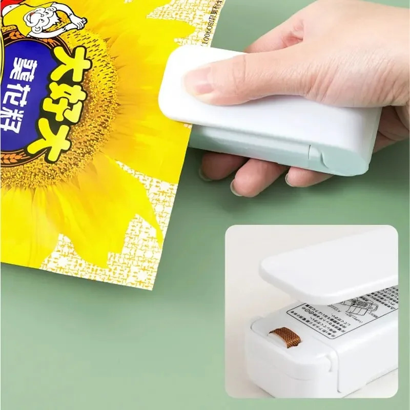미니 열 밀봉기 포장 실러 가방 열 플라스틱 식품 백  - Travel Kitchen Accessories 리뷰 및 가격