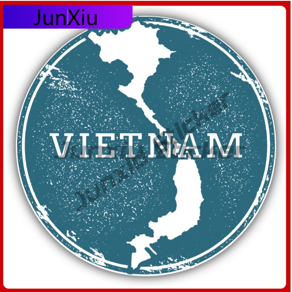 베트남 지도 크리에이티브 스티커 여행 스탬프 자동차 데 - Travel Accessories Vietnam 리뷰 및 가격