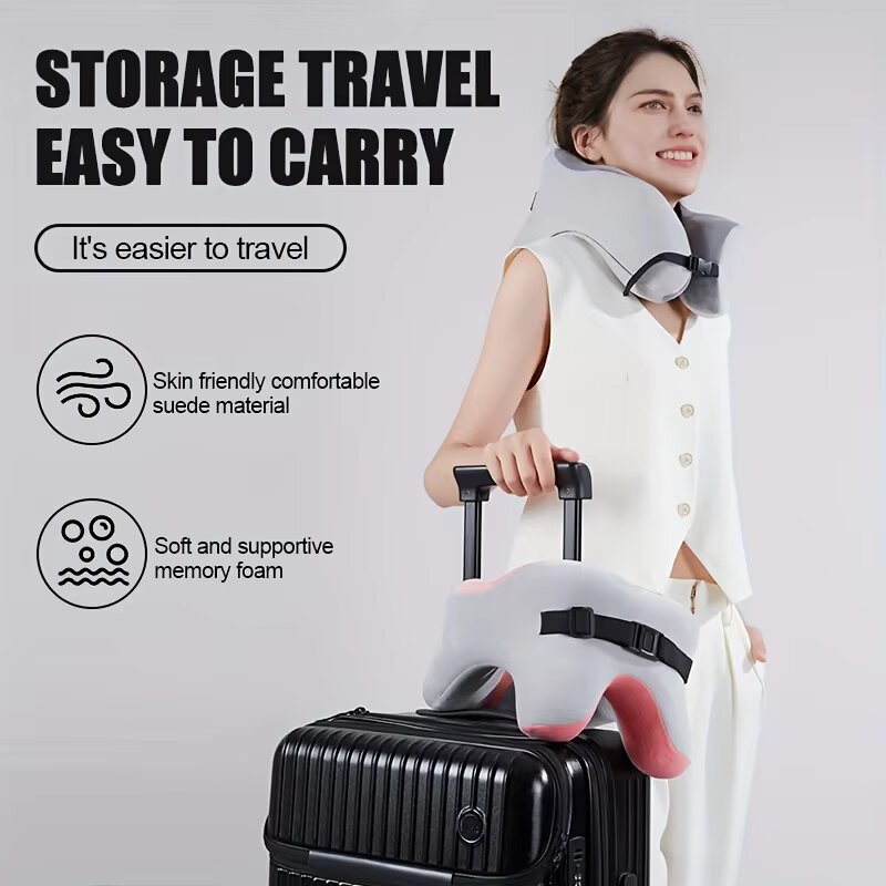 메모리폼 U자형 목베개 여행용 비행기 수면베개 부드러운 - Travel Pillow Inflatable 리뷰 및 가격