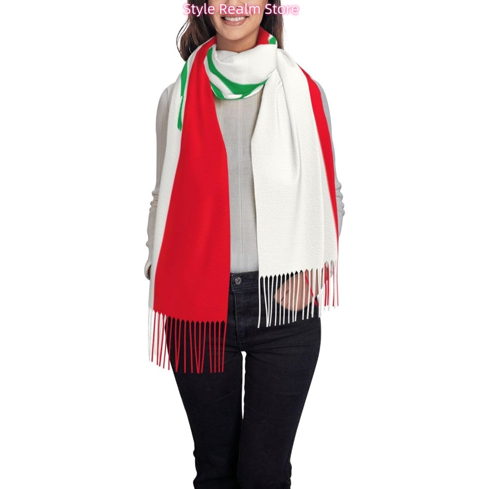 레바논 국기 프린트 폴리에스테르 스카프 여행 및 일상  - Travel Accessories Lebanon 리뷰 및 가격