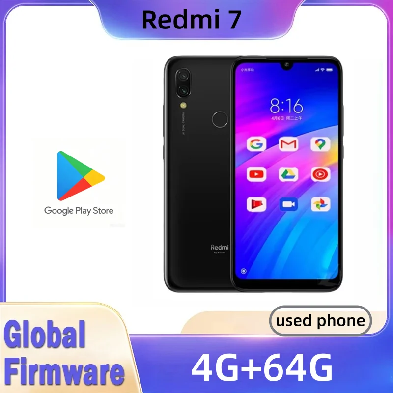 샤오미 레드미 7 휴대폰 (케이스 포함), 듀얼심 슬롯 - Sim Card Holder Case 리뷰 및 가격