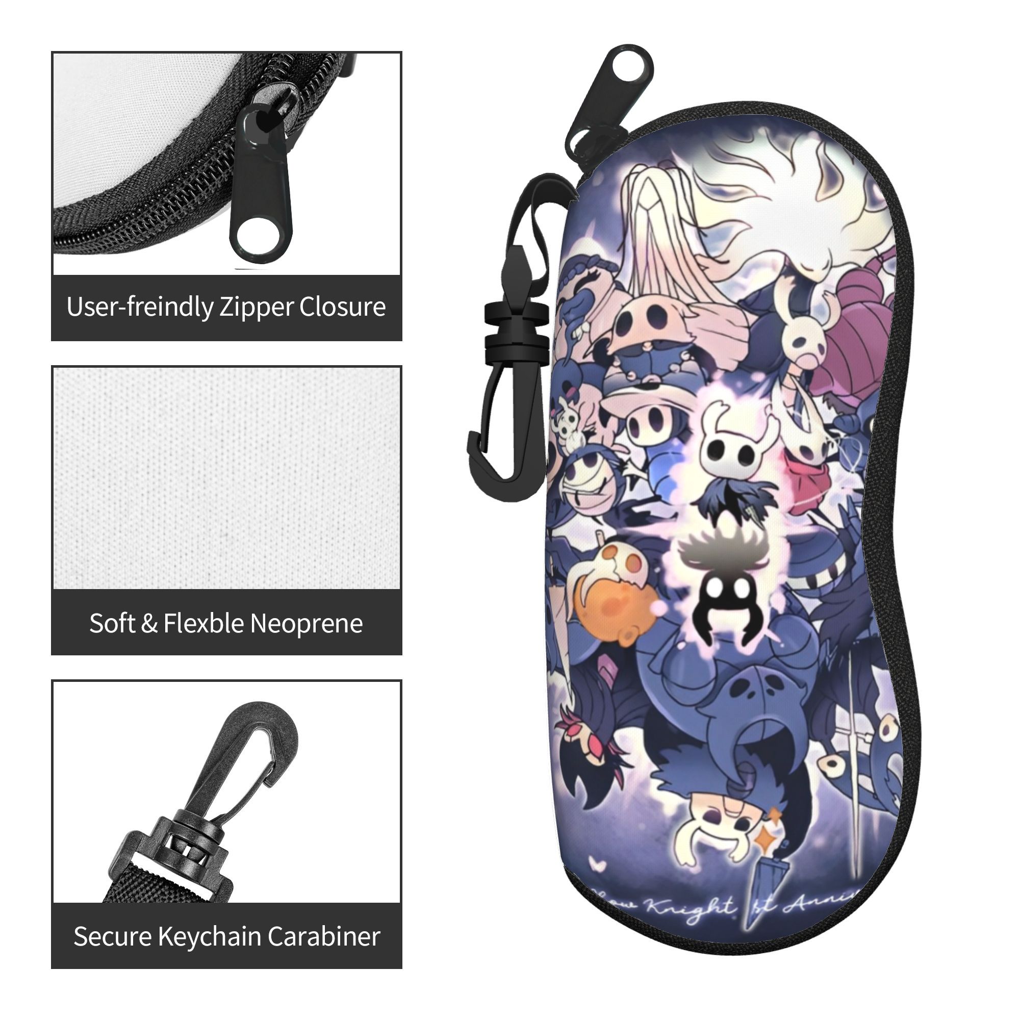 Hollow Knight 안경 케이스 커버 게임 재미  - Travel Accessories Pouch For Men 리뷰 및 가격