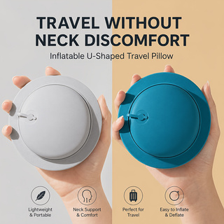 SPDJUMPER 풍선형 여행용 목베개, 비행기, 자동 - Travel Pillow Inflatable 리뷰 및 가격