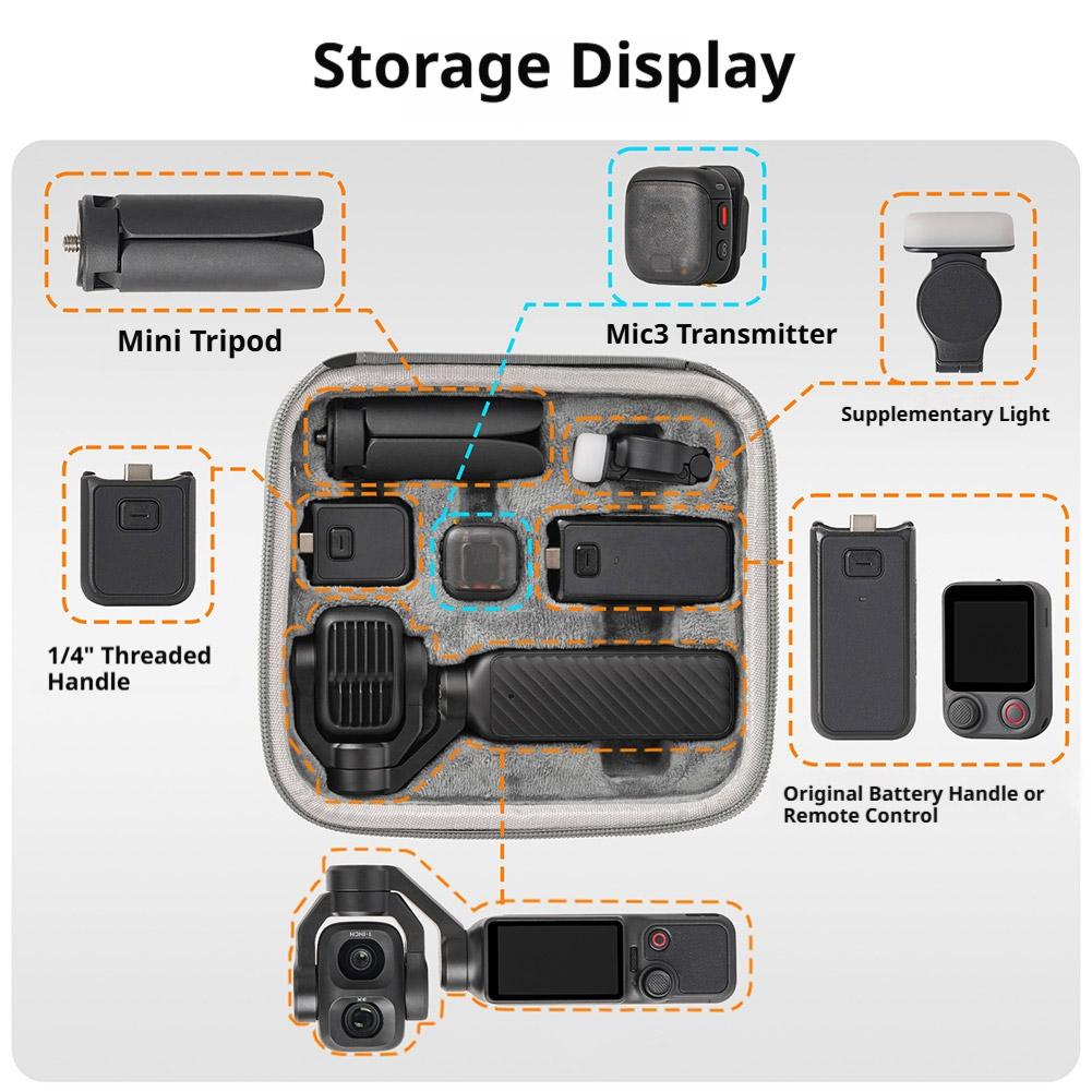DJI 오즈모 포켓 4P 휴대용 케이스 여행용 방수 보 - Travel Accessories Dropshipping 리뷰 및 가격