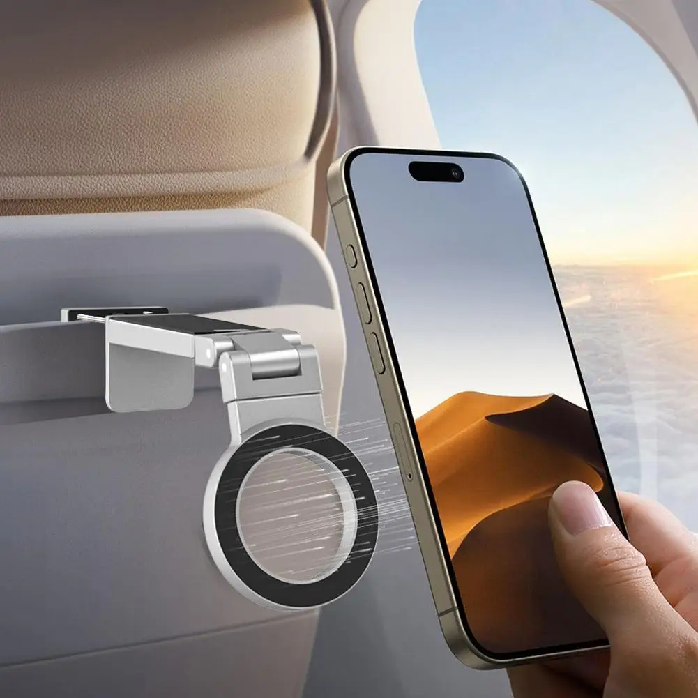 조절 가능한 범용 자석식 휴대폰 거치대 여행 필수품 자 - Phone Holder Airplane 리뷰 및 가격