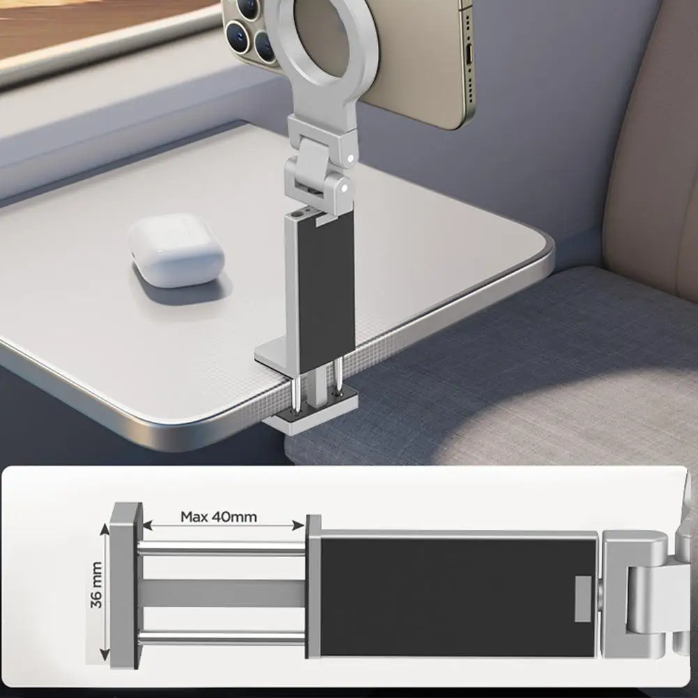 조절 가능한 범용 자석식 휴대폰 거치대 여행 필수품 자 - Phone Holder Airplane 리뷰 및 가격