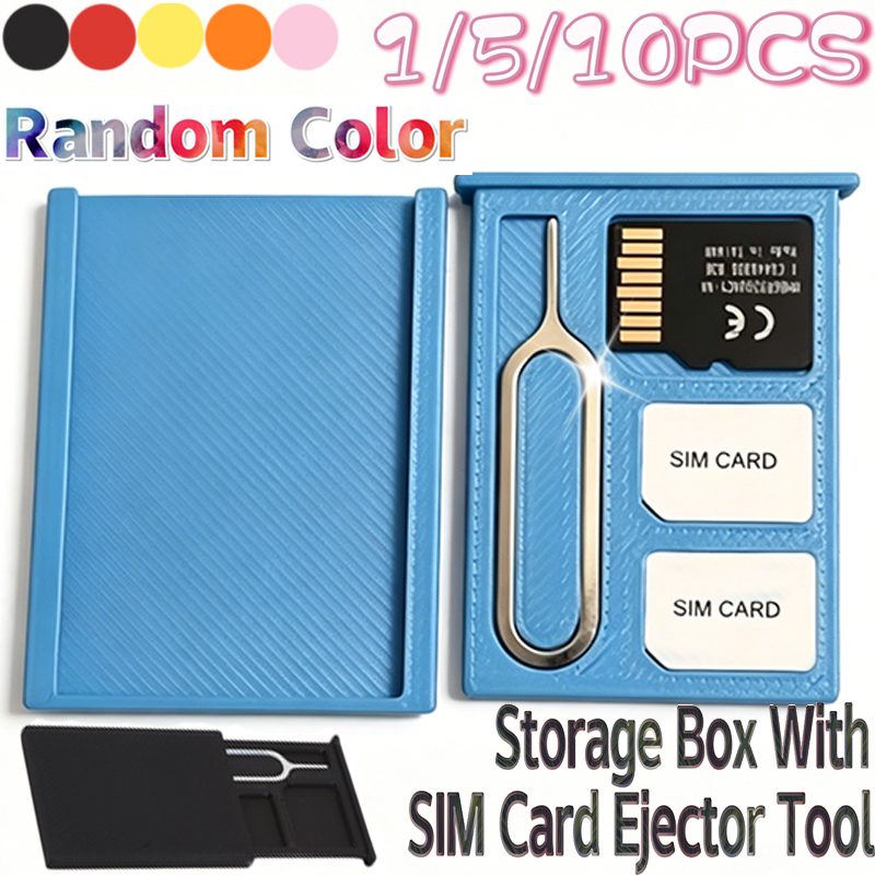 휴대용 PLA 메모리 카드 보관함 SIM 이젝트 핀 포 - Sim Card Holder Case 리뷰 및 가격