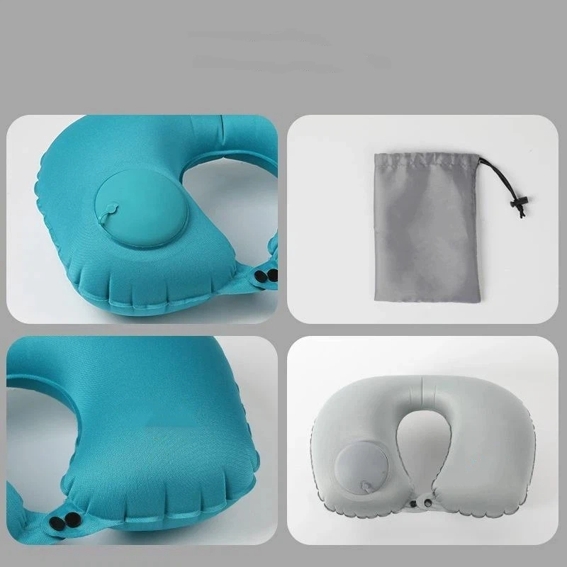 휴대용 접이식 에어 목베개, 보관 및 자체 충전 가능, - Travel Pillow Inflatable 리뷰 및 가격